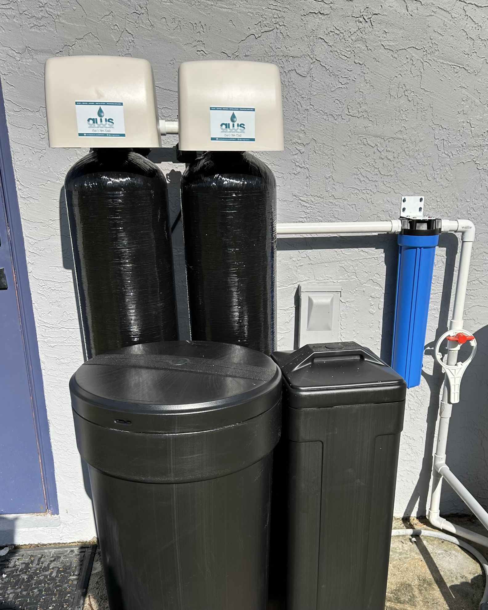 Water Softener and Carbon Filters 